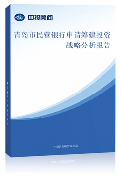 青島市民營銀行申請籌建投資戰(zhàn)略分析報告