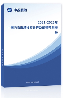 2018-2022年中國內衣市場投資分析及前景預測報告